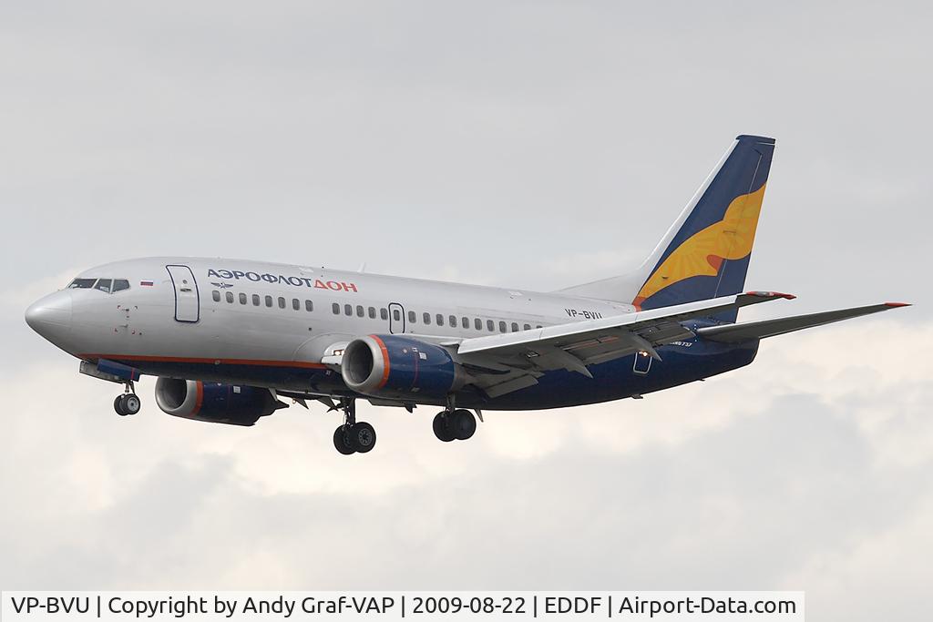 VP-BVU, 1991 Boeing 737-5Q8 C/N 25166, Aeroflot Don 737-500