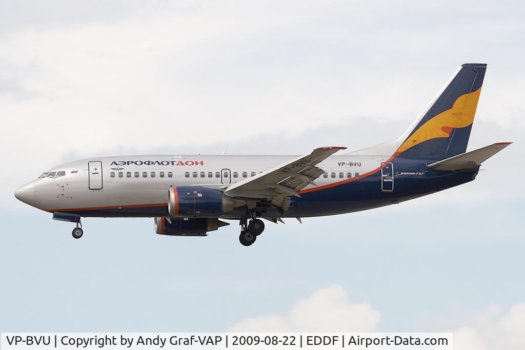 VP-BVU, 1991 Boeing 737-5Q8 C/N 25166, Aeroflot Don 737-500