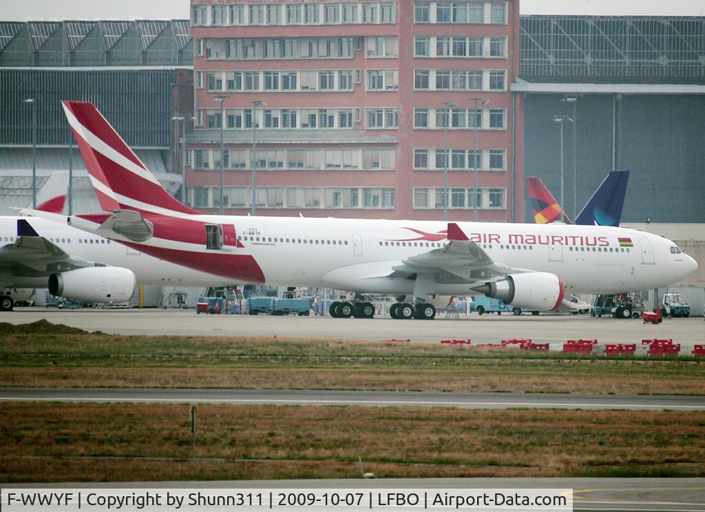 F-WWYF, 2009 Airbus A330-202 C/N 1057, C/n 1057 - To be 3B-NBL with new c/s
