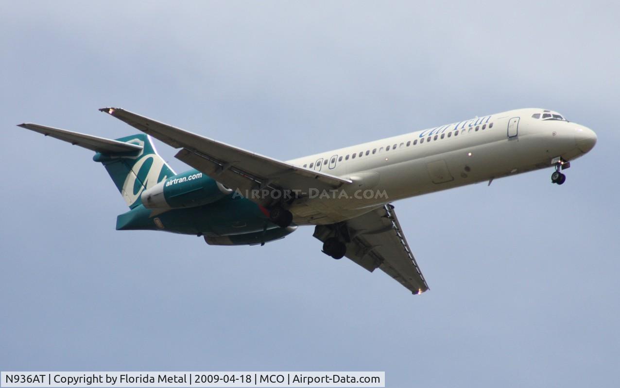N936AT, 1999 Boeing 717-200 C/N 55058, Air Tran 717