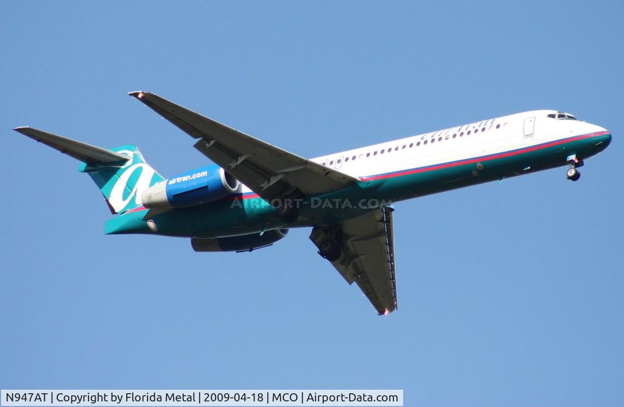 N947AT, 1999 Boeing 717-200 C/N 55010, Air Tran 717
