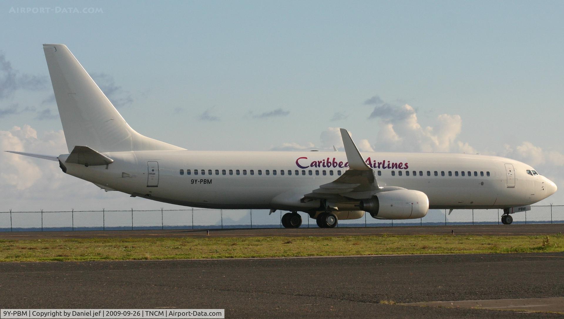 9Y-PBM, 2007 Boeing 737-8BK C/N 29635, this aircraft was least to the company