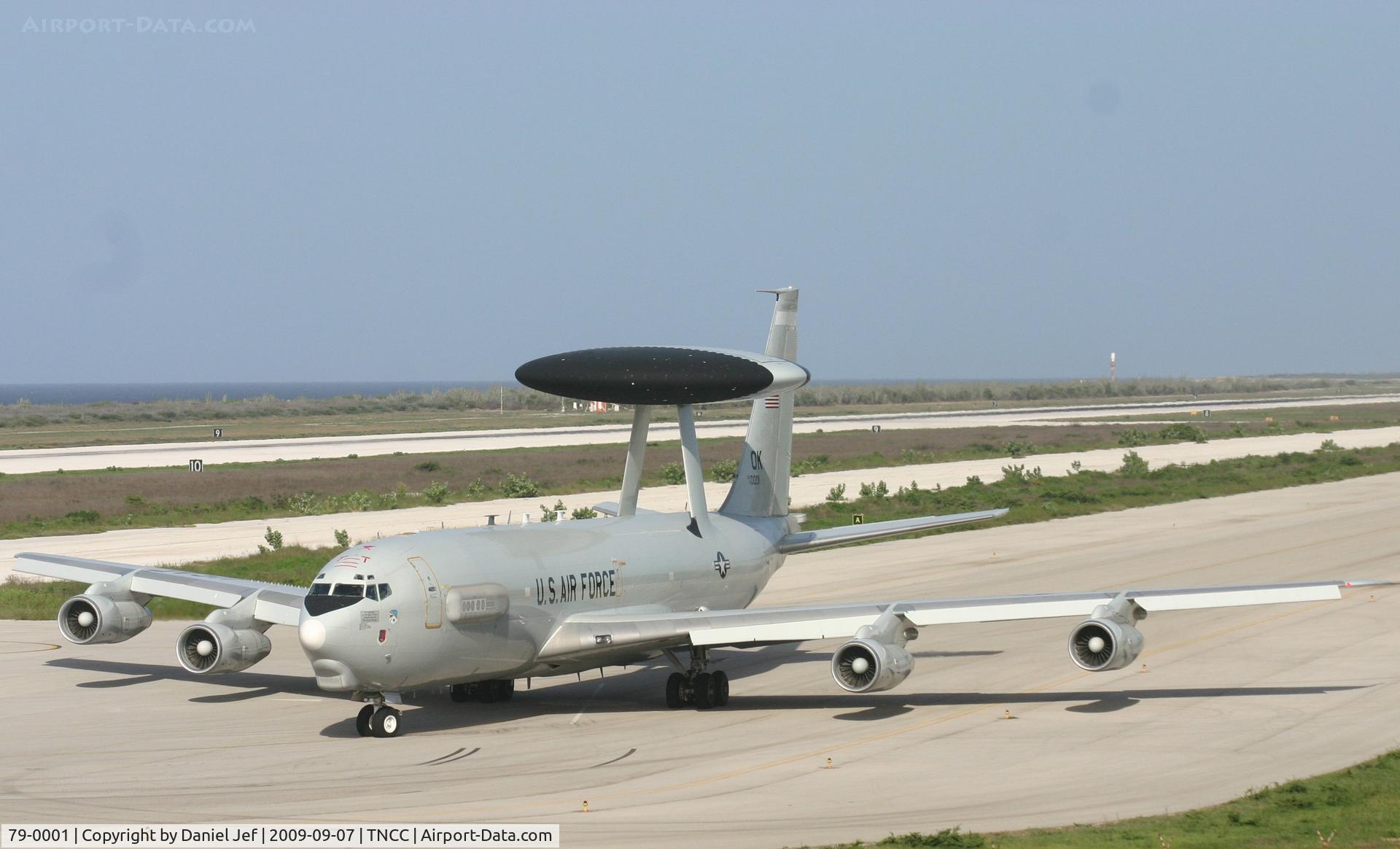 79-0001, 1979 Boeing E-3B Sentry C/N 21755, Getting ready for patrol