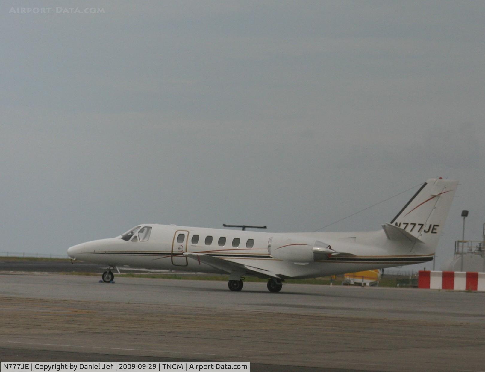 N777JE, 1993 Cessna 550 C/N 550-0723, park at the C Ramp
