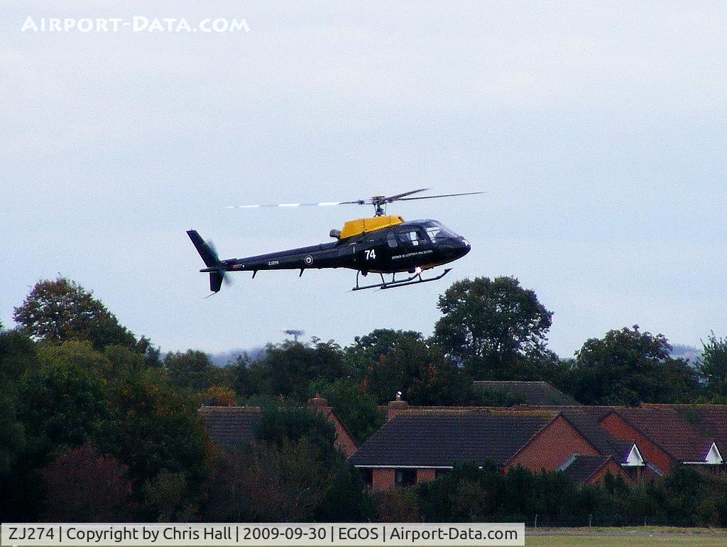 ZJ274, 1997 Eurocopter AS-350BB Squirrel HT1 Ecureuil C/N 3008, Defence Helicopter Flying School