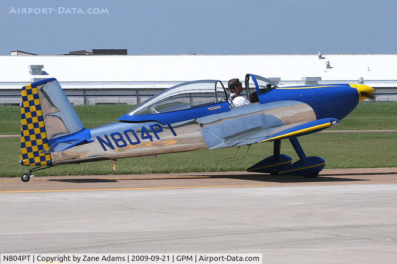 N804PT, 2007 Vans RV-8 C/N 82265, At Grand Prairie Municipal