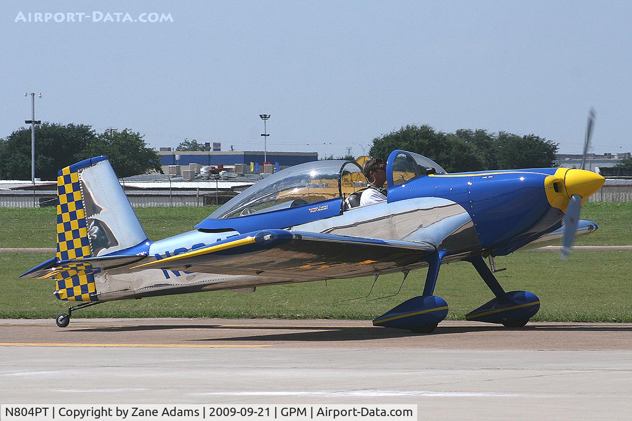 N804PT, 2007 Vans RV-8 C/N 82265, At Grand Prairie Municipal