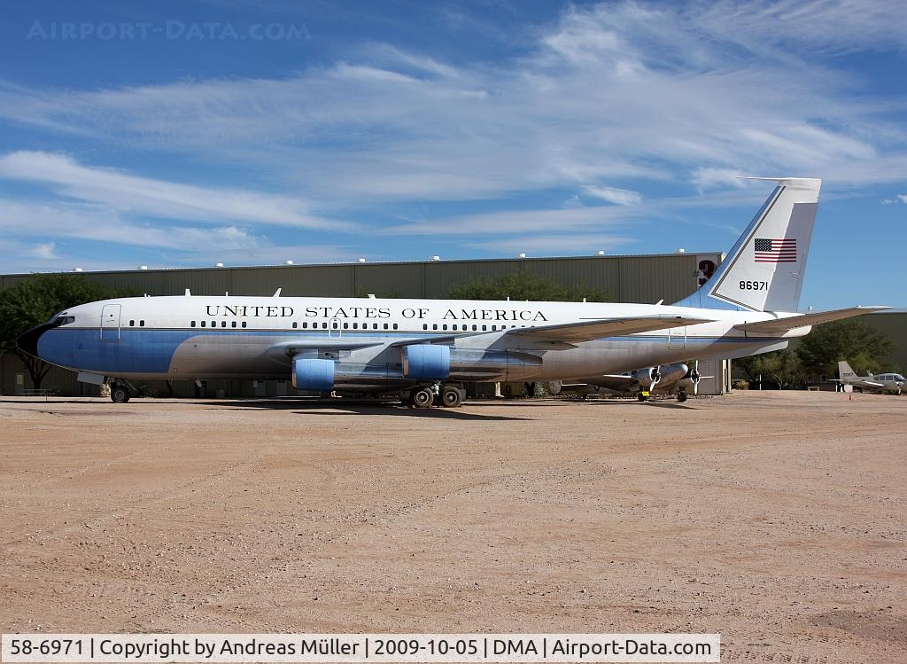 58-6971, 1959 Boeing VC-137B C/N 17926/40, Pima Air And Space Museum.