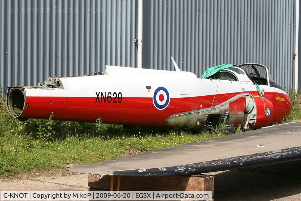 G-KNOT, 1961 Hunting P-84 Jet Provost T.3A C/N PAC/W/13893, Registration cancelled by the CAA in mid 2007.