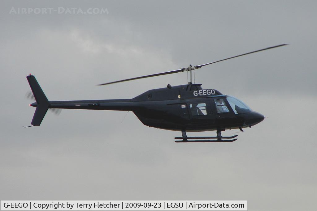 G-EEGO, 1970 Agusta AB-206A JetRanger C/N 8185, Visitor to 2009 Helitech at Duxford