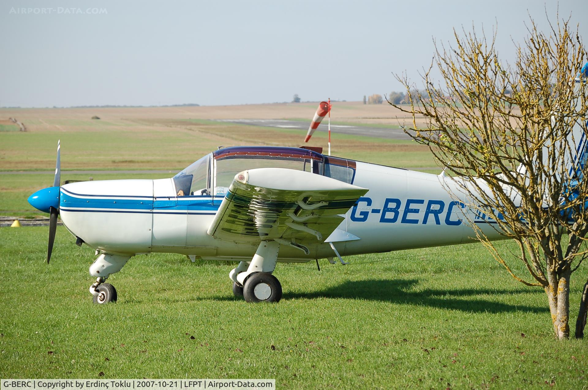 G-BERC, 1977 Socata Rallye 150ST C/N 2858, Seen at Pontoise (Rugby World Cup Final)