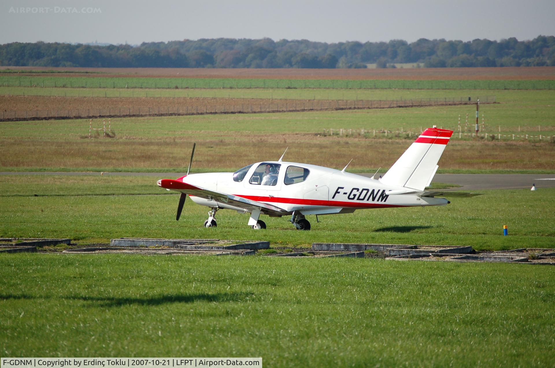 F-GDNM, 1984 Socata TB-20 C/N 435, Seen at Pontoise (Rugby World Cup Final)