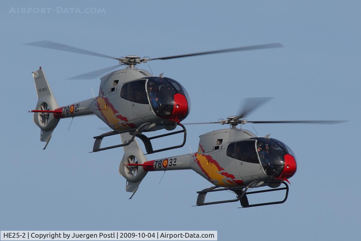 HE25-2, 2000 Eurocopter EC-120B Colibri C/N 1140, Red Bull Air Race Barcelona 2009 - Spain Air Force - Eurocopter EC-120B Colibri