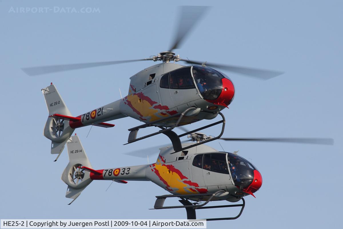 HE25-2, 2000 Eurocopter EC-120B Colibri C/N 1140, Red Bull Air Race Barcelona 2009 - Spain Air Force - Eurocopter EC-120B Colibri
