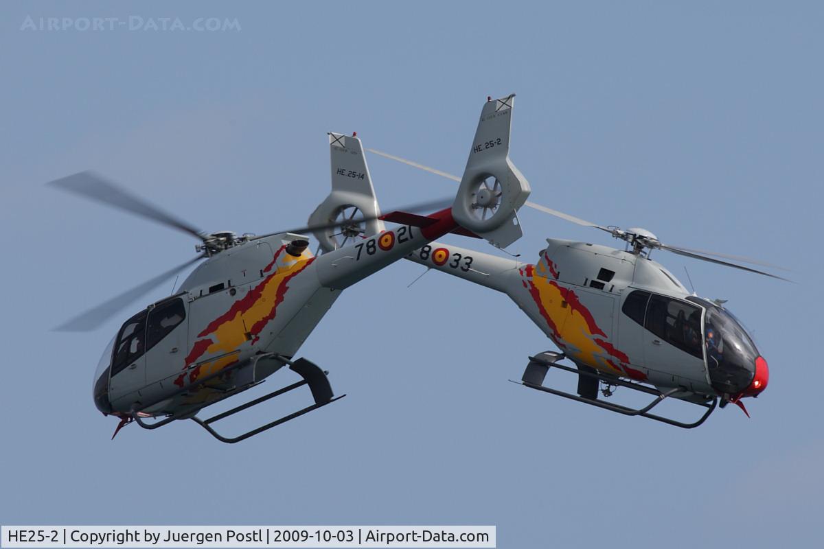 HE25-2, 2000 Eurocopter EC-120B Colibri C/N 1140, Red Bull Air Race Barcelona 2009 - Spain Air Force - Eurocopter EC-120B Colibri