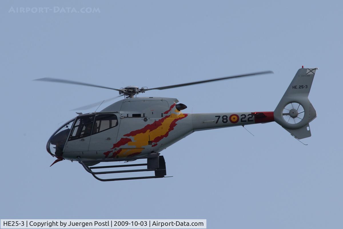 HE25-3, 2000 Eurocopter EC-120B Colibri C/N 1150, Red Bull Air Race Barcelona 2009 - Spain Air Force - Eurocopter EC-120B Colibri
