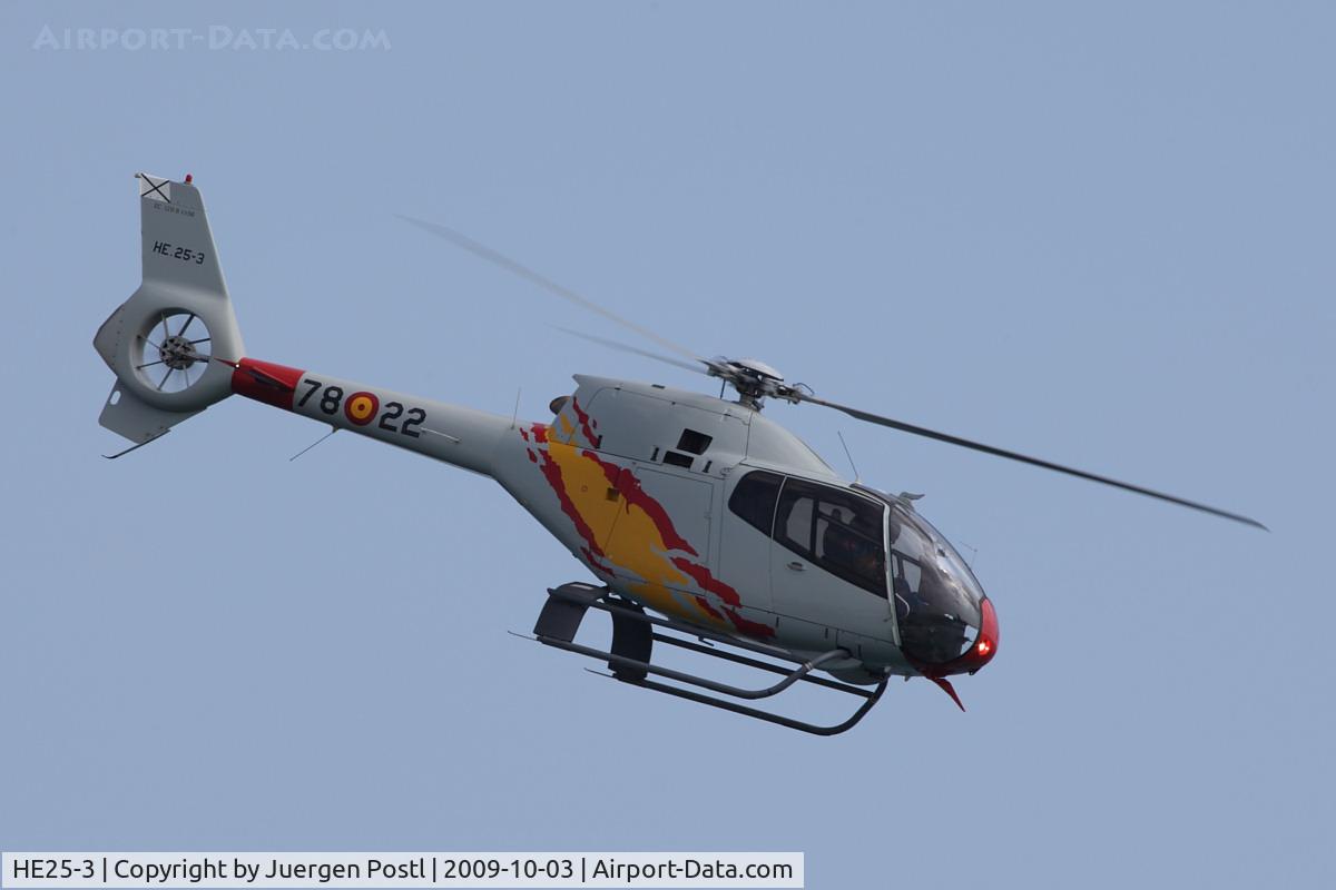 HE25-3, 2000 Eurocopter EC-120B Colibri C/N 1150, Red Bull Air Race Barcelona 2009 - Spain Air Force - Eurocopter EC-120B Colibri
