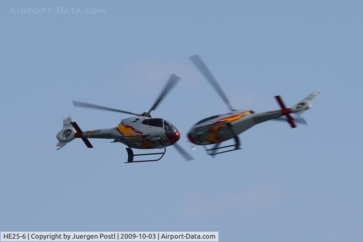 HE25-6, Eurocopter EC-120B Colibri C/N 1175, Red Bull Air Race Barcelona 2009 - Spain Air Force - Eurocopter EC-120B Colibri
