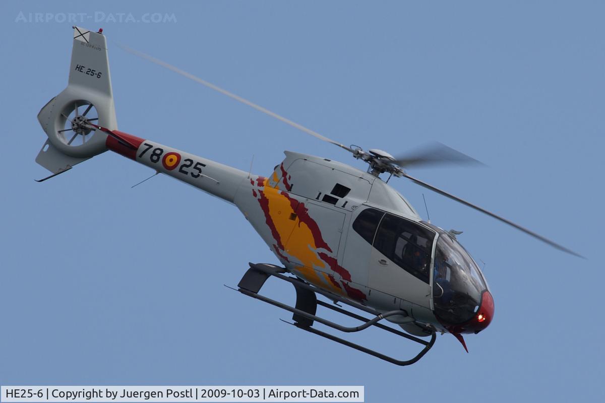 HE25-6, Eurocopter EC-120B Colibri C/N 1175, Red Bull Air Race Barcelona 2009 - Spain Air Force - Eurocopter EC-120B Colibri