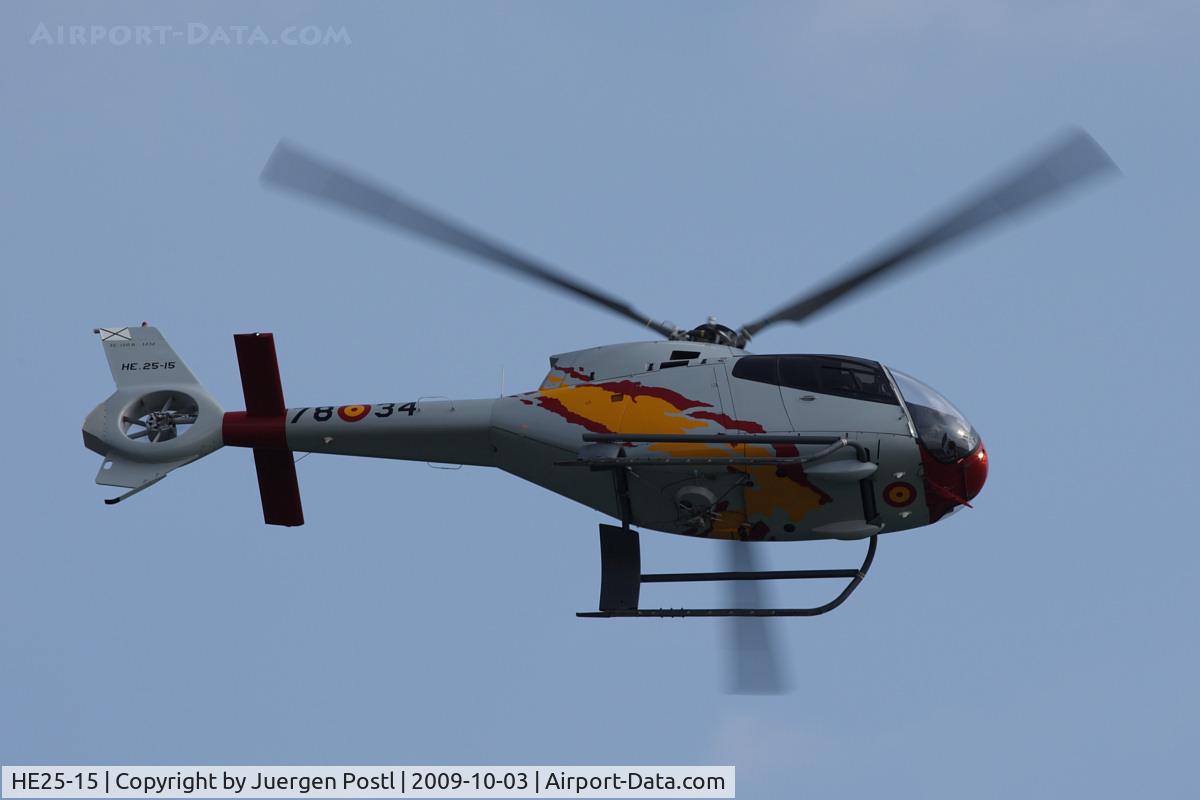 HE25-15, 2001 Eurocopter EC-120B Colibri C/N 1232, Red Bull Air Race Barcelona 2009 - Spain Air Force - Eurocopter EC-120B Colibri