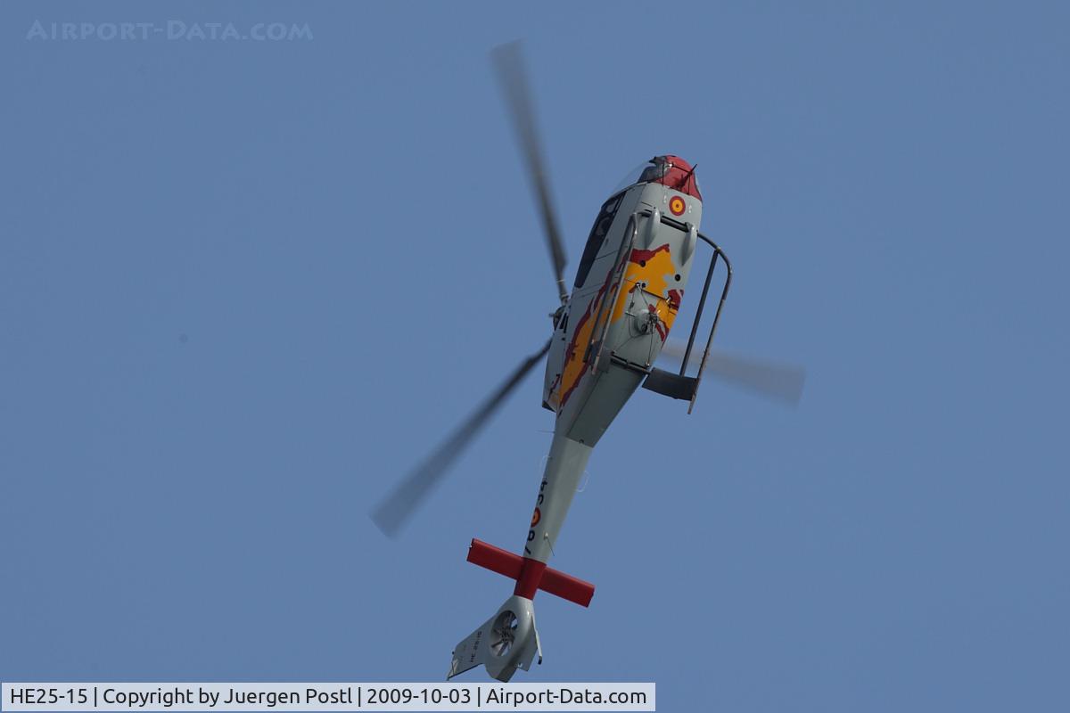 HE25-15, 2001 Eurocopter EC-120B Colibri C/N 1232, Red Bull Air Race Barcelona 2009 - Spain Air Force - Eurocopter EC-120B Colibri