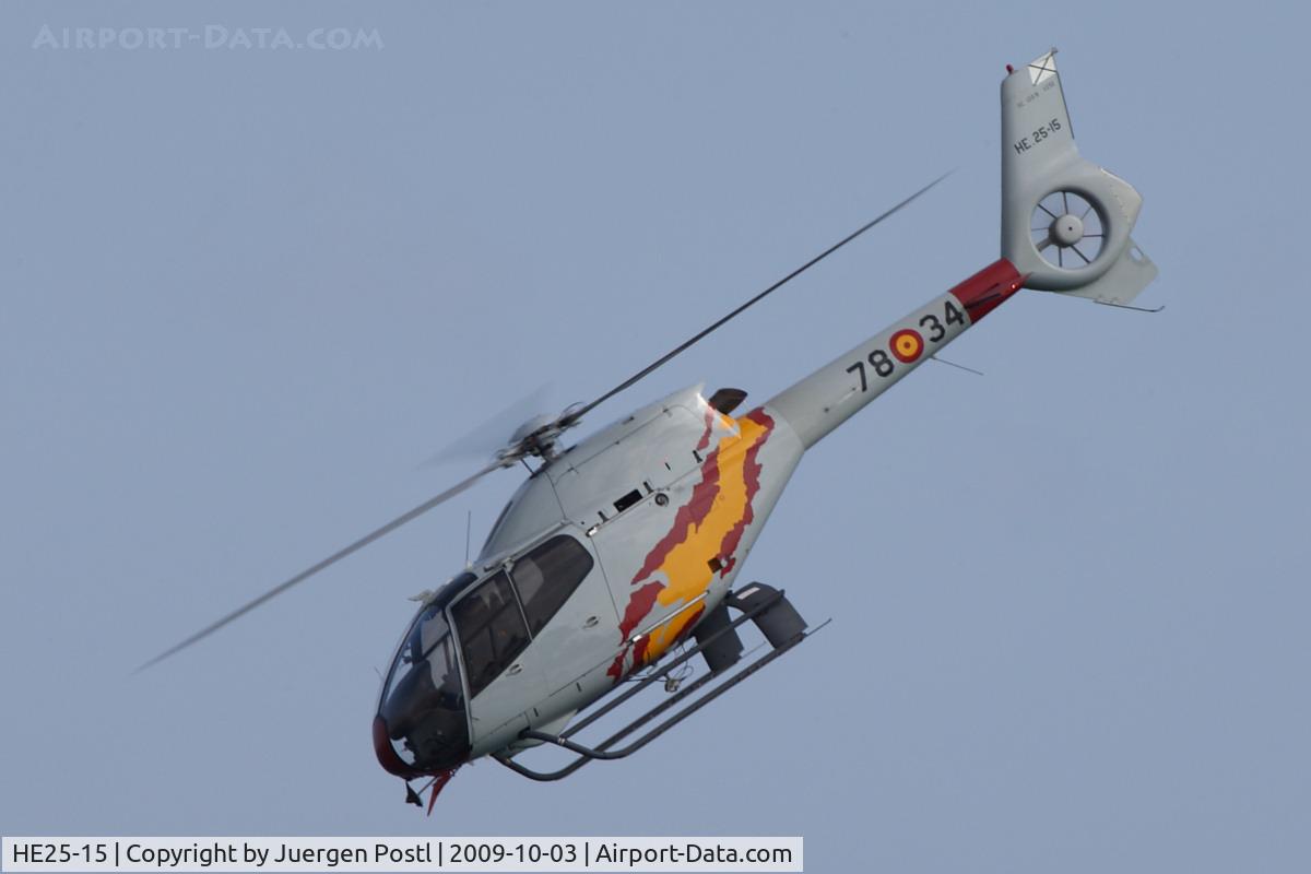 HE25-15, 2001 Eurocopter EC-120B Colibri C/N 1232, Red Bull Air Race Barcelona 2009 - Spain Air Force - Eurocopter EC-120B Colibri