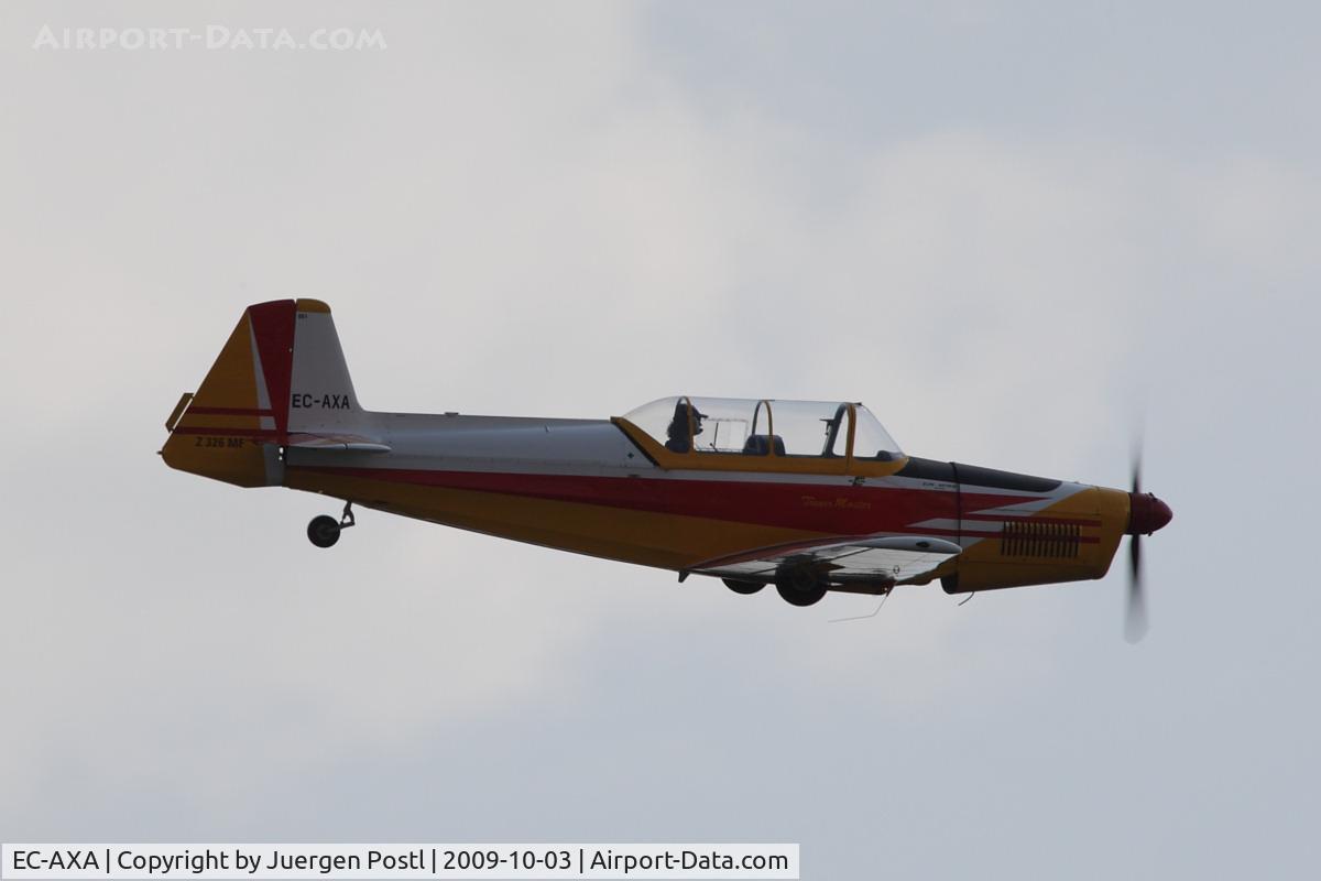 EC-AXA, Zlin Z-326 Trener Master C/N 861, Red Bull Air Race Barcelona 2009 - Zlin Z-326A Trener Master