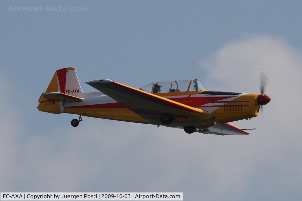EC-AXA, Zlin Z-326 Trener Master C/N 861, Red Bull Air Race Barcelona 2009 - Zlin Z-326A Trener Master