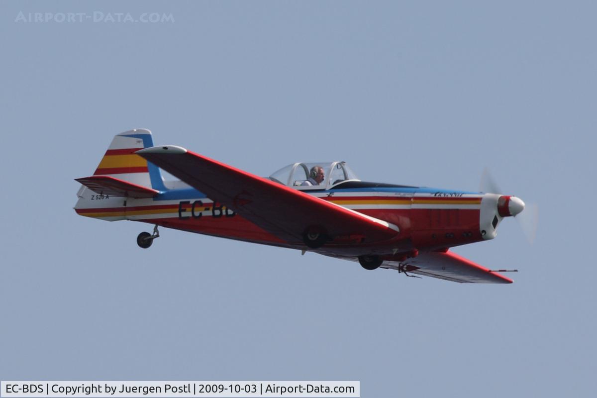 EC-BDS, 1966 Zlin Z-526A Akrobat C/N 1001, Red Bull Air Race Barcelona 2009 - Fundació Parc Aeronàutic de Catalunya Zlin Z-526-A Akrobat