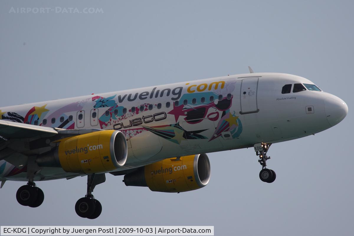EC-KDG, 2007 Airbus A320-214 C/N 3095, Red Bull Air Race Barcelona 2009 - Vueling Airlines Airbus A320-214