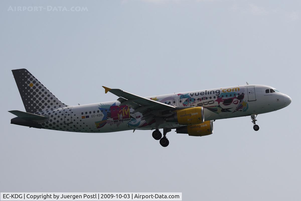 EC-KDG, 2007 Airbus A320-214 C/N 3095, Red Bull Air Race Barcelona 2009 - Vueling Airlines Airbus A320-214