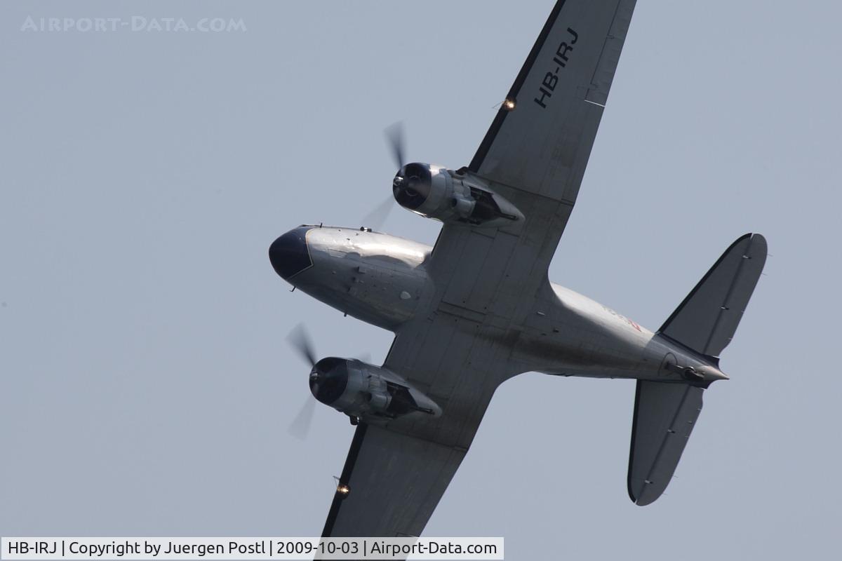 HB-IRJ, 1940 Douglas DC-3A-S4C4G C/N 2204, Red Bull Air Race Barcelona 2009 - Breitling Douglas DC-3A-S4C4G
