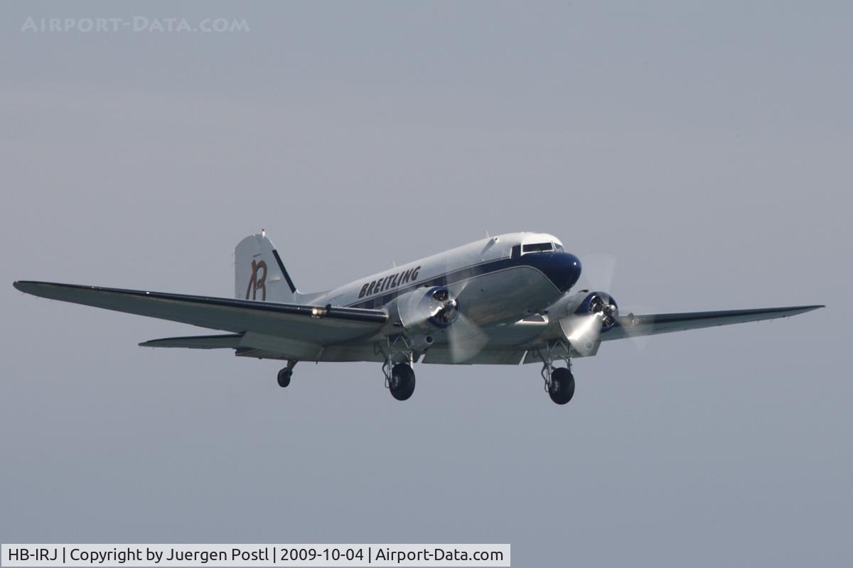HB-IRJ, 1940 Douglas DC-3A-S4C4G C/N 2204, Red Bull Air Race Barcelona 2009 - Breitling Douglas DC-3A-S4C4G