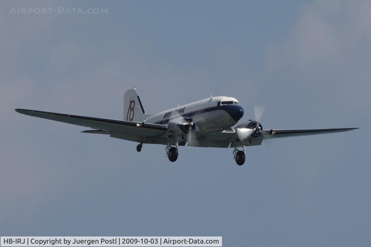 HB-IRJ, 1940 Douglas DC-3A-S4C4G C/N 2204, Red Bull Air Race Barcelona 2009 - Breitling Douglas DC-3A-S4C4G