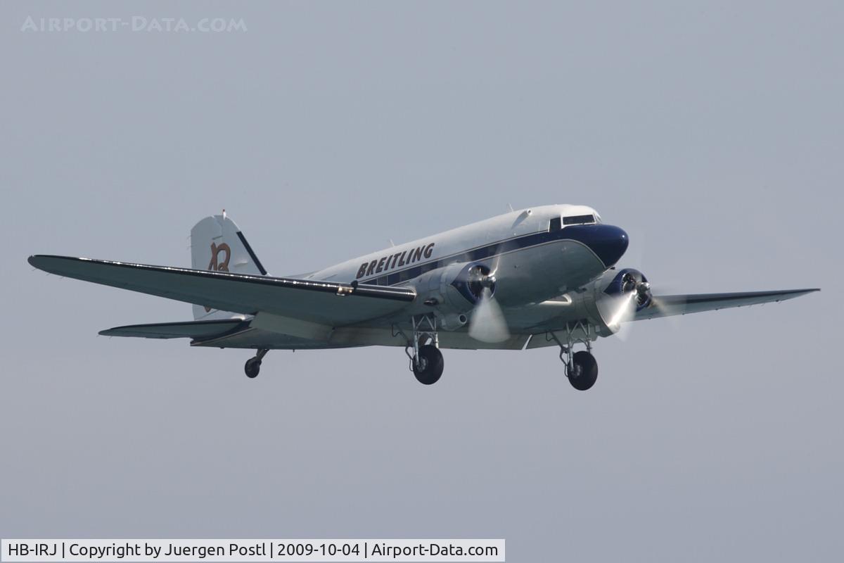 HB-IRJ, 1940 Douglas DC-3A-S4C4G C/N 2204, Red Bull Air Race Barcelona 2009 - Breitling Douglas DC-3A-S4C4G