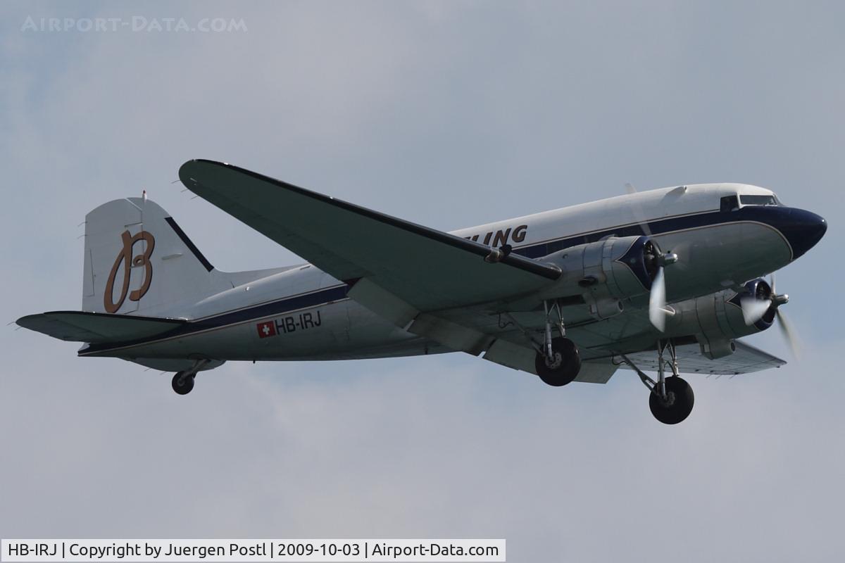 HB-IRJ, 1940 Douglas DC-3A-S4C4G C/N 2204, Red Bull Air Race Barcelona 2009 - Breitling Douglas DC-3A-S4C4G