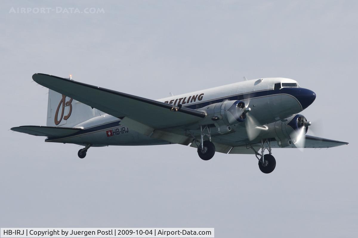 HB-IRJ, 1940 Douglas DC-3A-S4C4G C/N 2204, Red Bull Air Race Barcelona 2009 - Breitling Douglas DC-3A-S4C4G