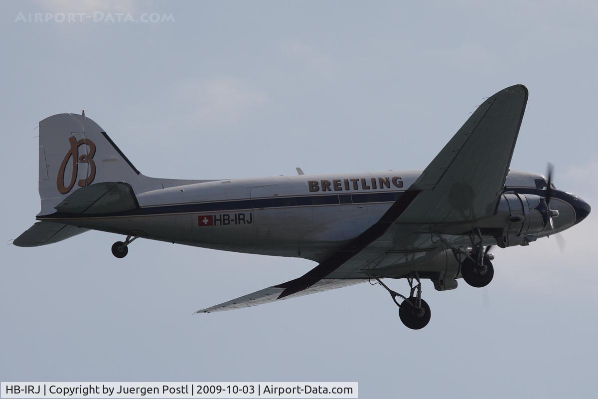 HB-IRJ, 1940 Douglas DC-3A-S4C4G C/N 2204, Red Bull Air Race Barcelona 2009 - Breitling Douglas DC-3A-S4C4G