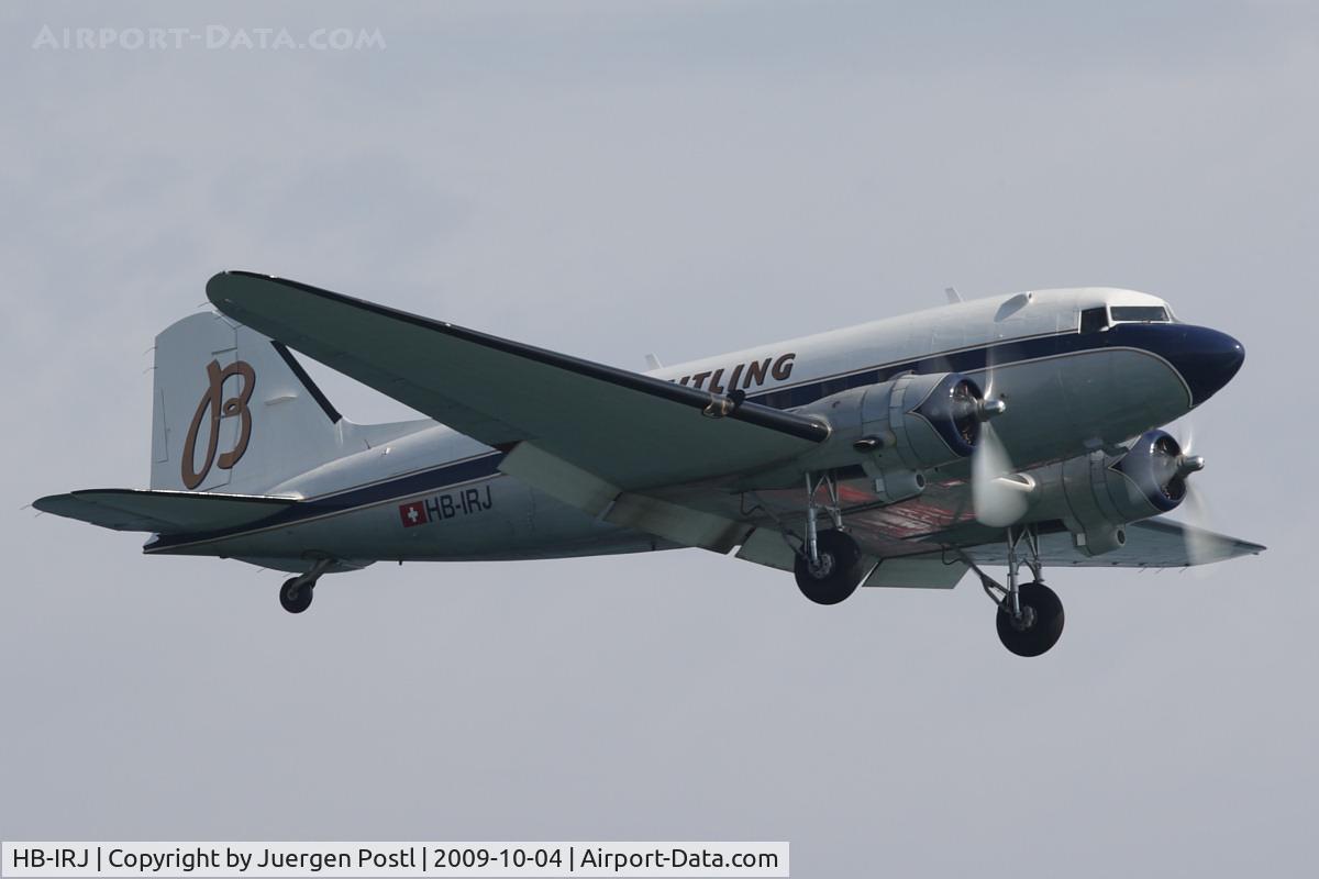 HB-IRJ, 1940 Douglas DC-3A-S4C4G C/N 2204, Red Bull Air Race Barcelona 2009 - Breitling Douglas DC-3A-S4C4G