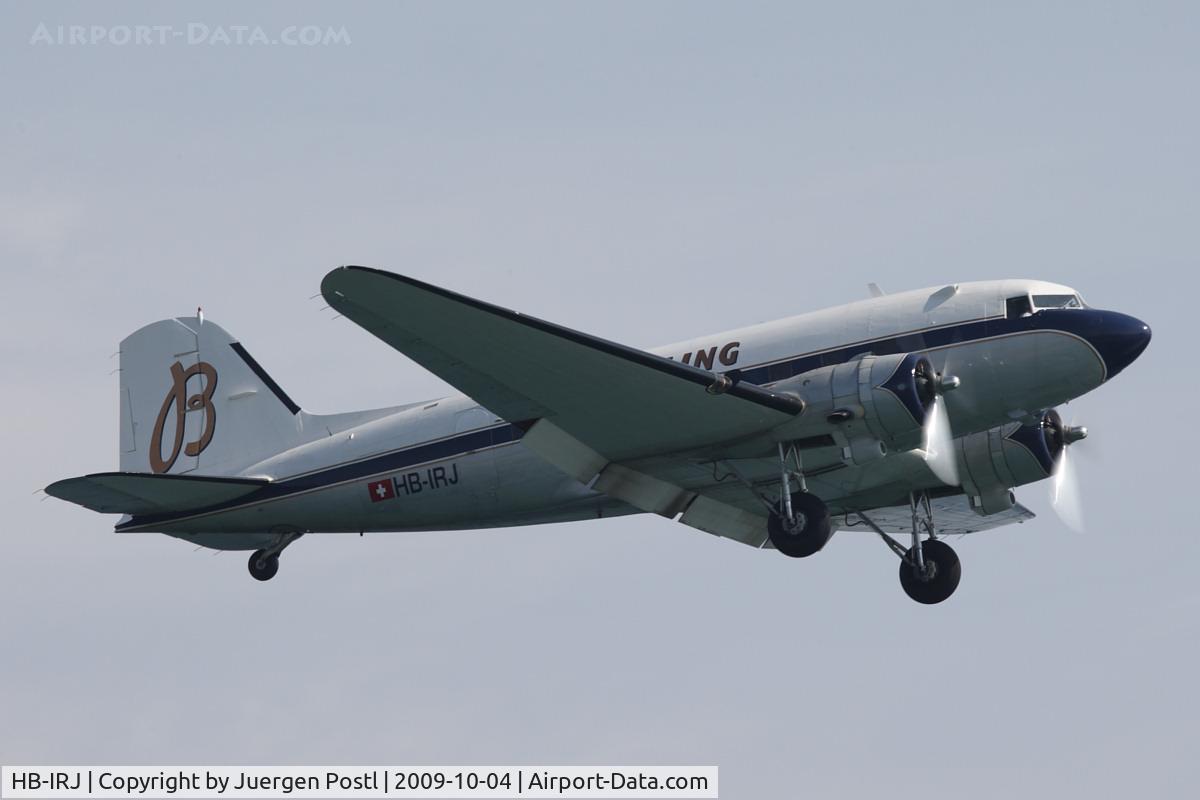 HB-IRJ, 1940 Douglas DC-3A-S4C4G C/N 2204, Red Bull Air Race Barcelona 2009 - Breitling Douglas DC-3A-S4C4G