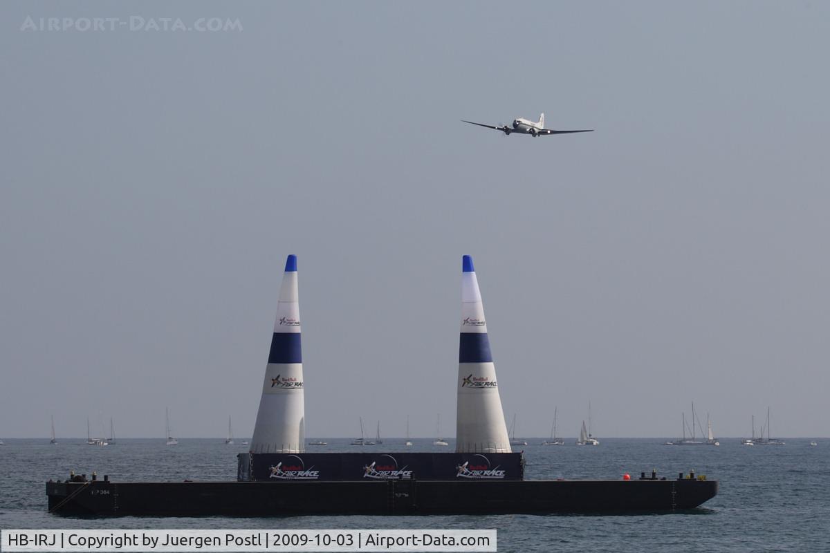 HB-IRJ, 1940 Douglas DC-3A-S4C4G C/N 2204, Red Bull Air Race Barcelona 2009 - Breitling Douglas DC-3A-S4C4G