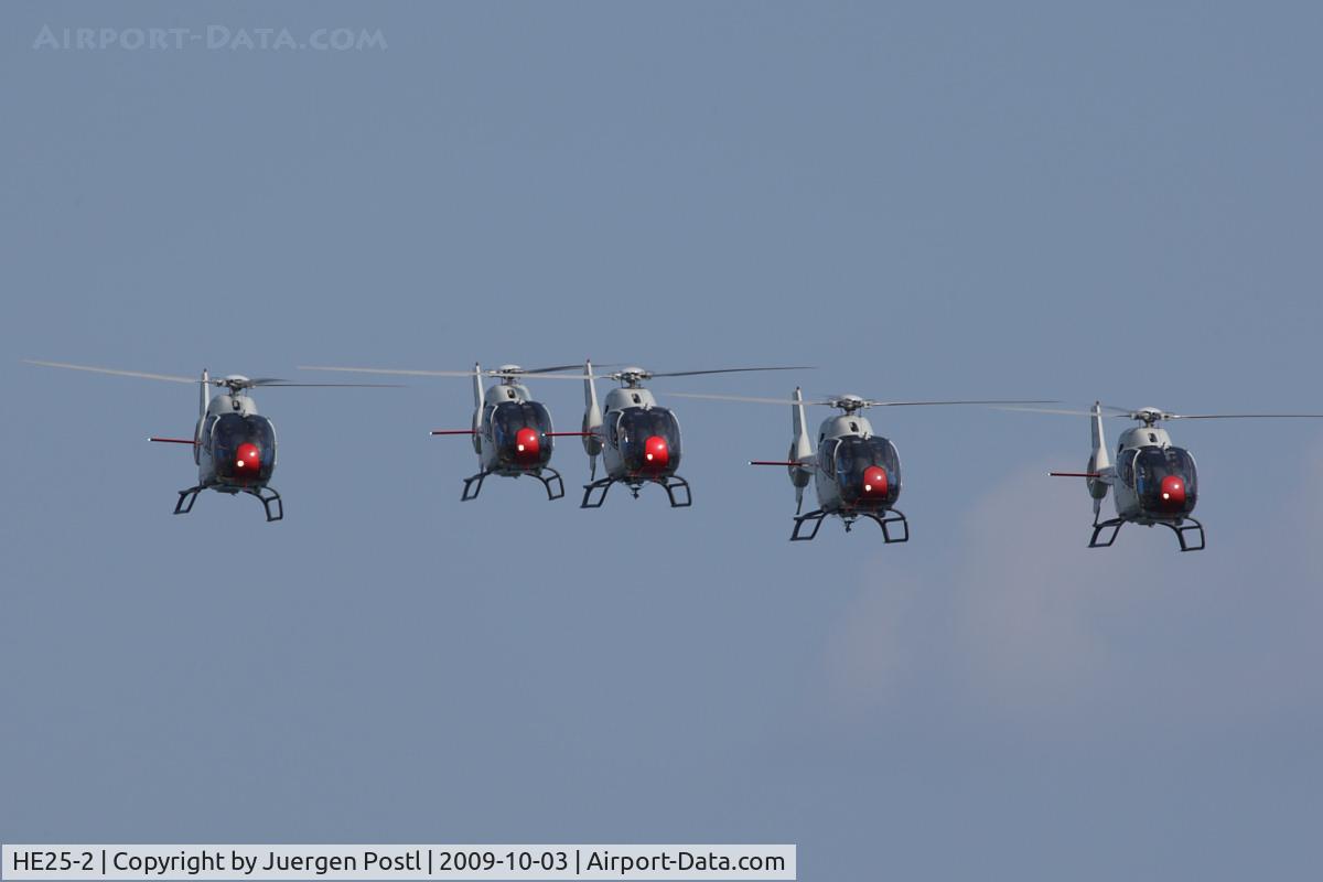 HE25-2, 2000 Eurocopter EC-120B Colibri C/N 1140, Red Bull Air Race Barcelona 2009 - Spain Air Force - Eurocopter EC-120B Colibri