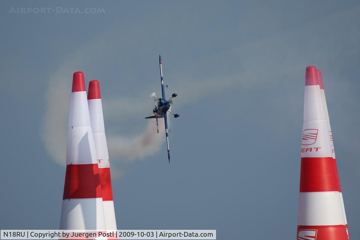N18RU, MX Aircraft MXS C/N 5, Red Bull Air Race Barcelona 2009 - Sergey Rakhmanin