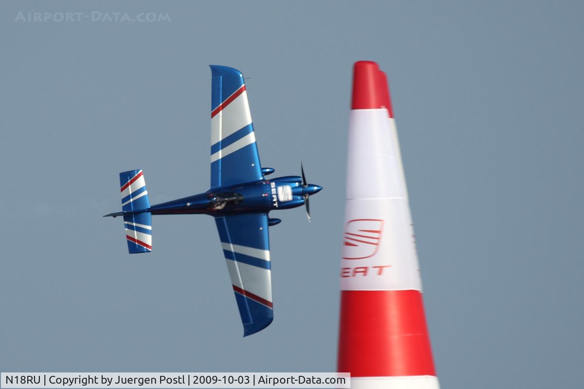 N18RU, MX Aircraft MXS C/N 5, Red Bull Air Race Barcelona 2009 - Sergey Rakhmanin