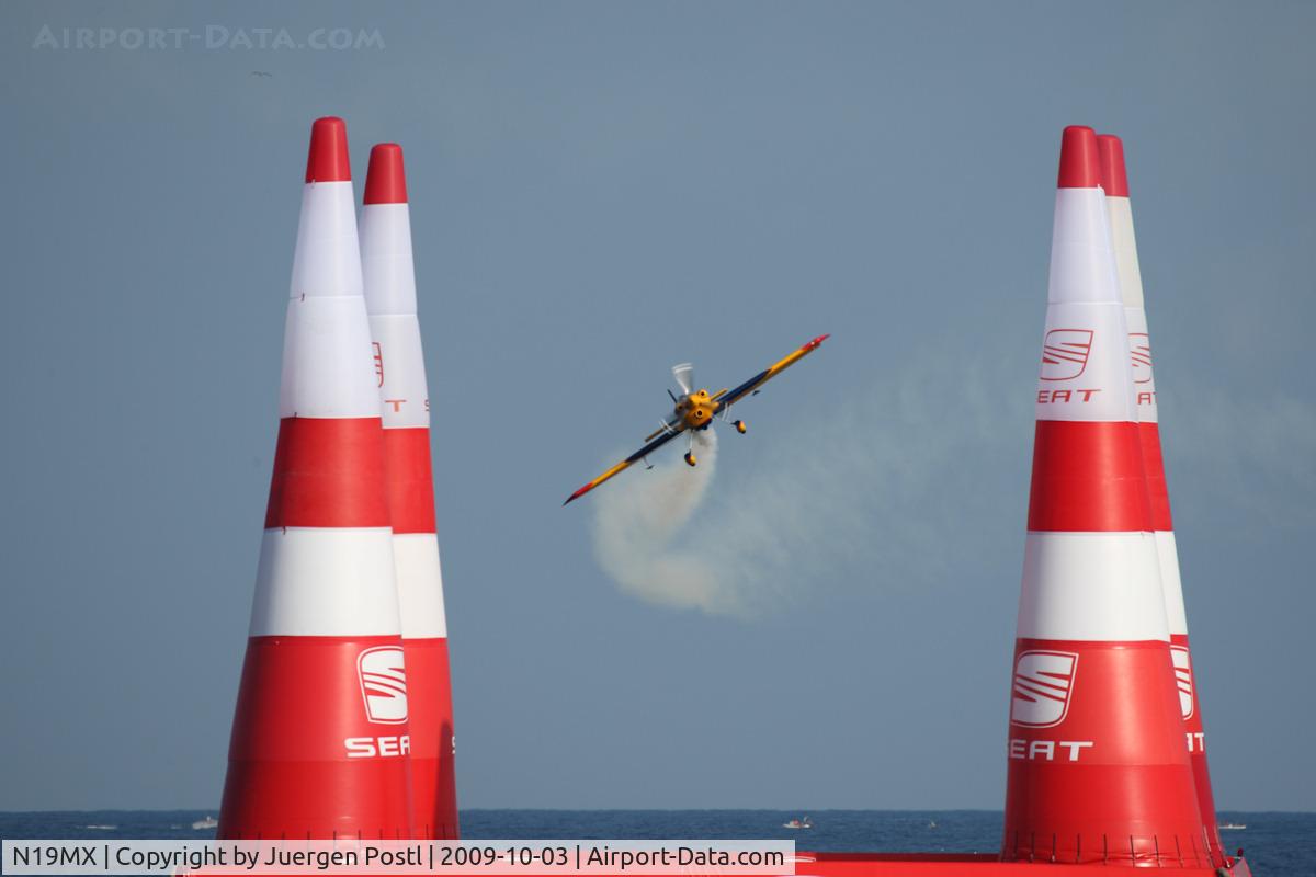 N19MX, MX Aircraft MXS-R C/N 007, Red Bull Air Race Barcelona 2009 - Matt Hall