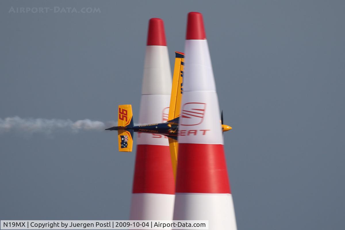 N19MX, MX Aircraft MXS-R C/N 007, Red Bull Air Race Barcelona 2009 - Matt Hall