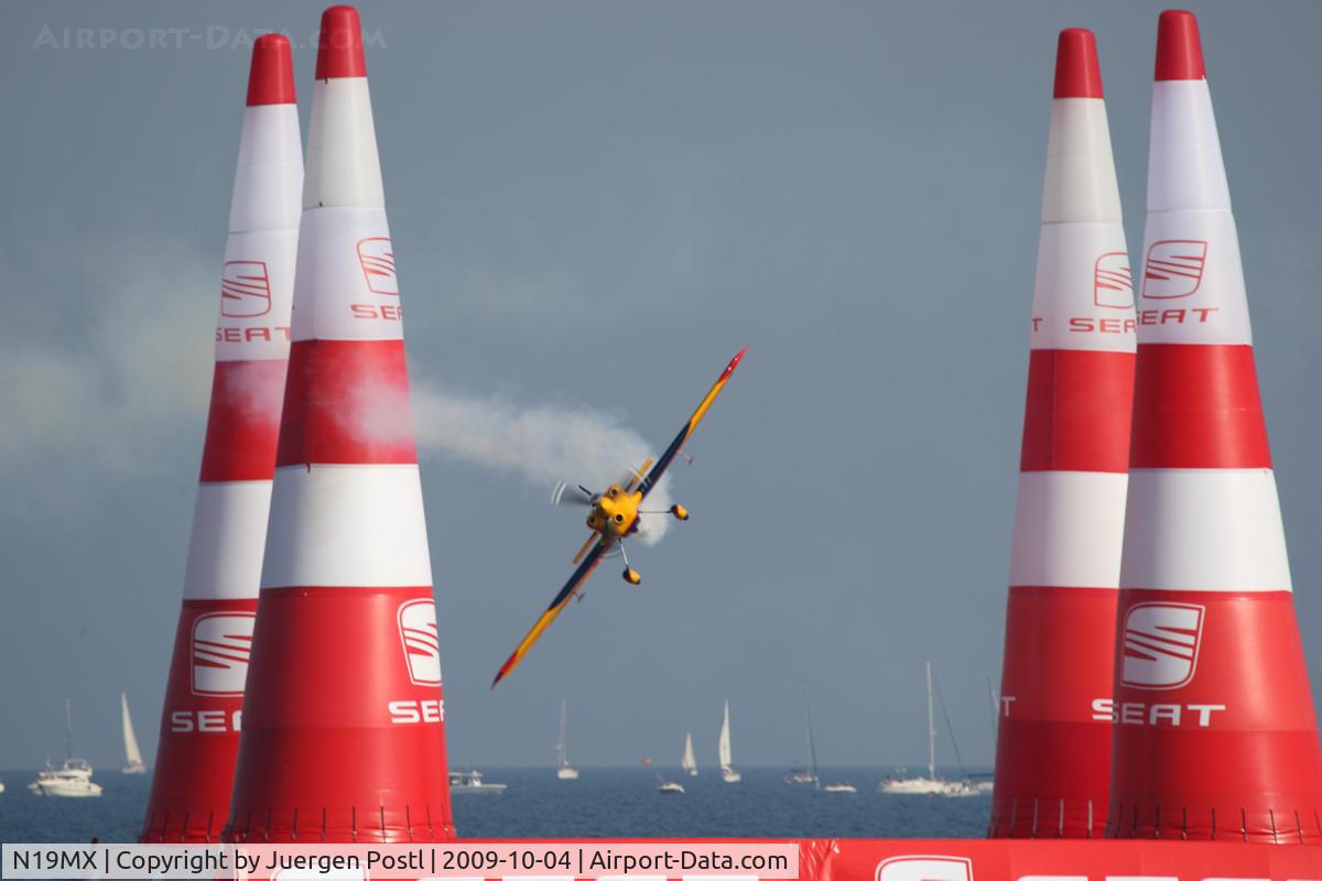 N19MX, MX Aircraft MXS-R C/N 007, Red Bull Air Race Barcelona 2009 - Matt Hall