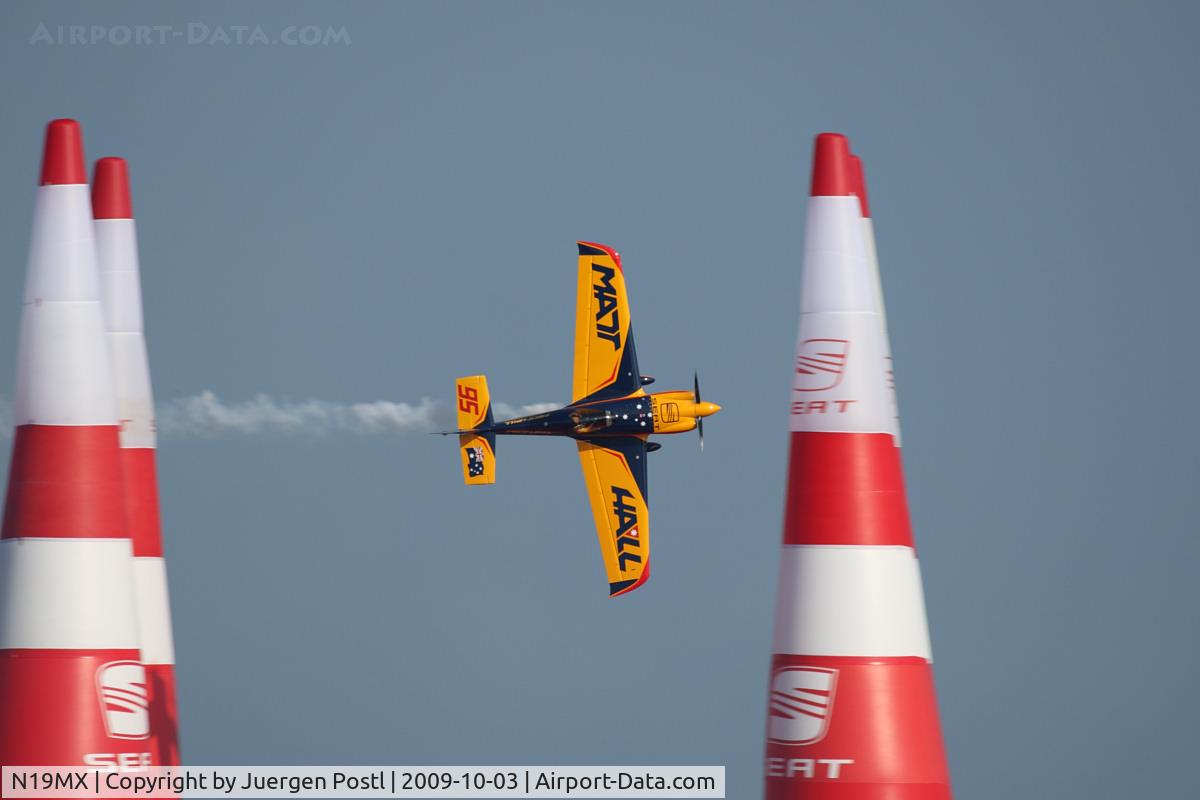 N19MX, MX Aircraft MXS-R C/N 007, Red Bull Air Race Barcelona 2009 - Matt Hall