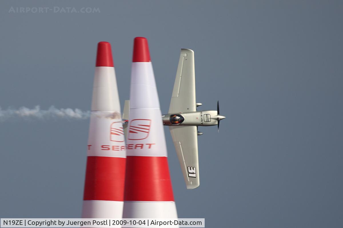 N19ZE, 2007 Zivko Edge 540 C/N 0039A, Red Bull Air Race Barcelona 2009 - Yoshihide Muroya
