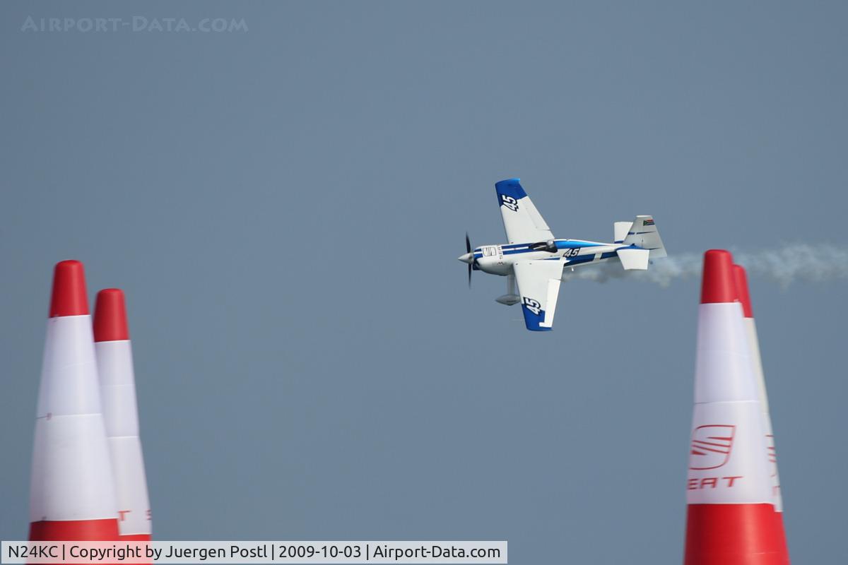 N24KC, 2001 Zivko Edge 540A C/N 0029A, Red Bull Air Race Barcelona 2009 - Glen Dell